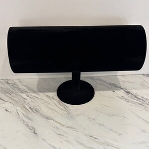Elegant Black Velvet Jewelry Display Stand